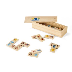 DOMIN. Joc de domino din lemn
