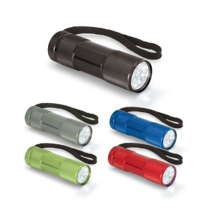 FLASHY. Lanterna din aluminiu - materiale promoționale personalizate pentru branding și cadouri corporate