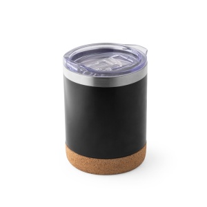 Pahar de Călătorie Personalizat SOLBERG TUMBLER - Oțel Inoxidabil 400 mL cu Bază din Plută - materiale promoționale personalizate pentru branding și cadouri corporate