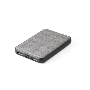 RENEWAL BATTERY. Power bank de 5'000 mAh din PET reciclat (100% rPET)