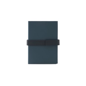 SANDERSON. Bloc de notițe A5 din PU (50% reciclat) cu două blocuri: pagini aliniate și pagini simple - Img 3