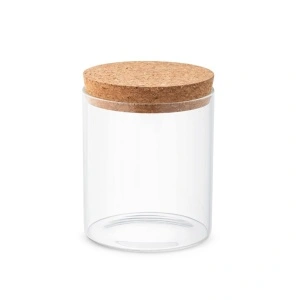 SPICE 700. Sticlă borosilicată cu capac din plută 700 mL