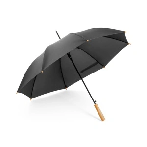 Umbrelă Personalizată Apolo - rPET cu Mâner din Lemn și Deschidere Automată