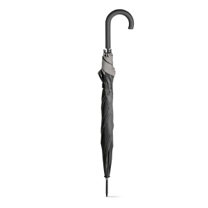 Umbrelă Personalizată Megan - Automată cu Mâner Cauciucat și Bandă Reflectorizantă - materiale promoționale personalizate pentru branding și cadouri corporate