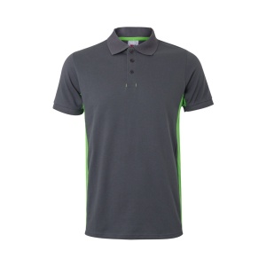 VL SUPAY. Tricou polo piqué bicolor (180g/m²), cu mânecă scurtă, din bumbac (60%) și poliester (40%)