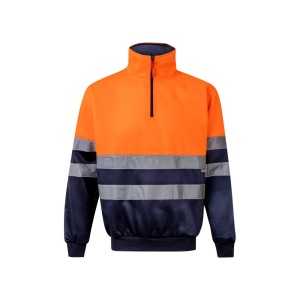 VL THOR. Hanorac bicolor (300g/m²) din fleece de poliester (100%) - Img 3