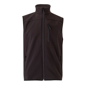 VL VARUNA. Vestă Soft Shell (280g/m²), cu căptușeală polară, din poliester (94%) și elastan (6%)