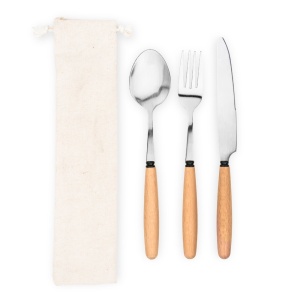 BOULUD. Set de 3 piese în lemn de salcâm - Img 4