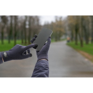 BURROW. Mănuși fabricate din poliester reciclat (100% rPET), cu vârfuri tactile - Img 4