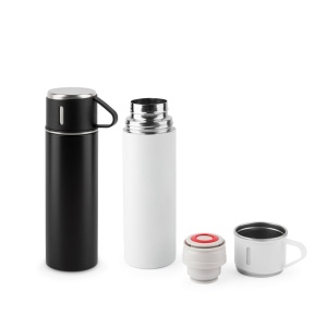 COMANECI. Sticlă din oțel inoxidabil cu perete dublu (90% reciclat) cu finisaj mat 490 mL - Img 3