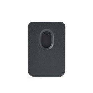 CONNOR. Suport magnetic pentru carduri, fabricat din piele PU, se atașează ușor pe spatele telefonului mobil, cu