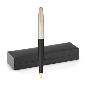 LOUVRE. Pix din metal și elemente placate cu aur - materiale promoționale personalizate pentru branding și cadouri corporate