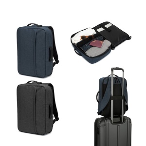 NIAMEY. Rucsac pentru laptop de 15.6” din poliester reciclat 300D de înaltă densitate - Img 2