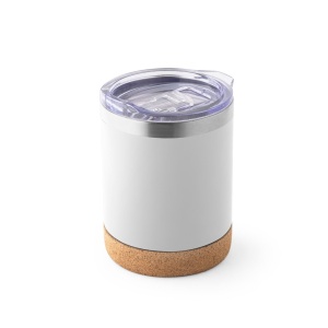 Pahar de Călătorie Personalizat SOLBERG TUMBLER - Oțel Inoxidabil 400 mL cu Bază din Plută - materiale promoționale personalizate pentru branding și cadouri corporate