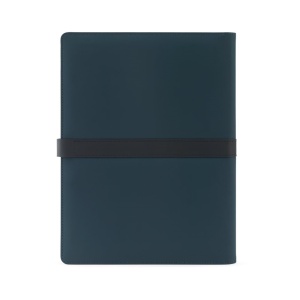 SANDERSON FOLDER. Dosar A4 din PU (50% reciclat) cu închidere magnetică și blocnotes cu pagini liniate