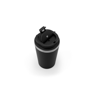 SPITZ. Pahar de călătorie din oțel inoxidabil (90% rSS) cu perete dublu și finisaj mat 460 mL - Img 6