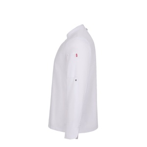 VL AGNI. Haină de bucătărie unisex (190 g/m²) din bumbac (35%) și poliester reciclat (65%) - Img 7
