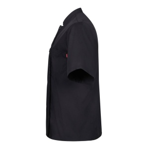 VL DURGA. Jachetă de bucătărie cu mânecă scurtă din poplin (110 g/m²), din bumbac (35%) și poliester (65%) - Img 5