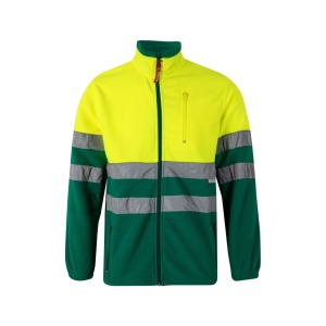 VL EROS LARGE. Jachetă fleece în două tonuri (280g/m²), din poliester (100%) – fotografie produs 5