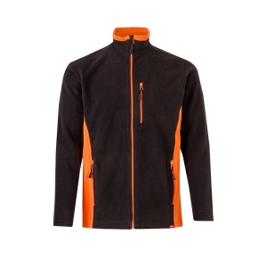 VL GERAS. Jachetă fleece bicoloră (220g/m²) din poliester (100%) – fotografie produs 12