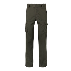 VL PAN. Pantaloni stretch cu buzunare multiple (290 g/m²), din bumbac (46%), EME (38%) și poliester (16%) – fotografie produs 2