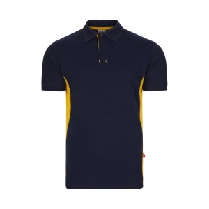 VL SUPAY. Tricou polo piqué bicolor (180g/m²), cu mânecă scurtă, din bumbac (60%) și poliester (40%) – fotografie produs 14