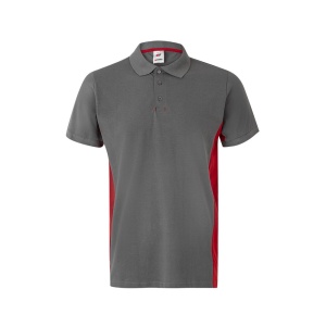VL SUPAY. Tricou polo piqué bicolor (180g/m²), cu mânecă scurtă, din bumbac (60%) și poliester (40%) – fotografie produs 4