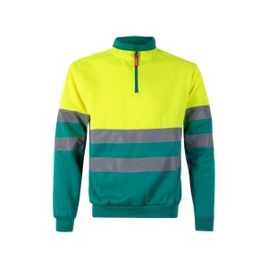 VL THOR LARGE. Hanorac bicolor (300g/m²) din fleece de poliester (100%) - Img 2