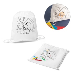 DRAWS. Geantă de colorat pentru copii – fotografie produs 2