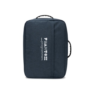 NIAMEY. Rucsac pentru laptop de 15.6” din poliester reciclat 300D de înaltă densitate - Img 3