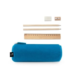 NOMAD. Husă multifuncțională din fetru reciclat (100% rPET) cu riglă, creioane, gumă și ascuțitoare - Img 3