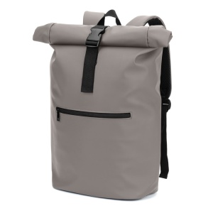 PORTLAND. Rucsac cu închidere rulată din PU, cu buzunar pentru laptop de 16" - Img 5