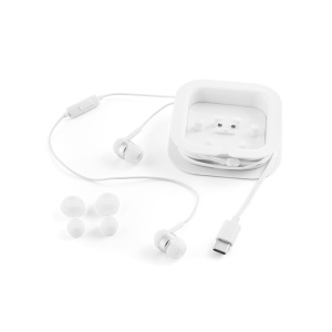 PRESLEY. Căști din ABS reciclat cu microfon încorporat - Img 6