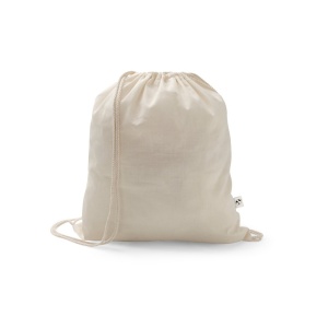 SALAMANCA. Sacoșă rucsac din bumbac reciclat (70%) și poliester (30% rPET) (150 g/m²)
