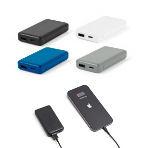 SHERYL. Power bank 4'000 mAh în ABS reciclat (100% rABS) - Img 2