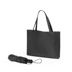 SKYLAR. Umbrelă pliabilă de 21” din 190T pongee cu deschidere automată - materiale promoționale personalizate pentru branding și cadouri corporate
