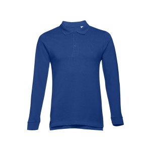 THC BERN 3XL. Polo mânecă lungă bărbați - materiale promoționale personalizate pentru branding și cadouri corporate