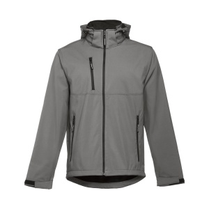 THC ZAGREB. Geaca softshell pentru bărbați - materiale promoționale personalizate pentru branding și cadouri corporate
