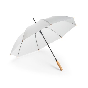 Umbrelă Personalizată Apolo - rPET cu Mâner din Lemn și Deschidere Automată – fotografie produs 3
