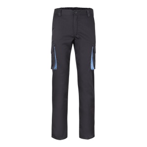 VL FIDES. Pantaloni extensibili cu buzunare multiple (240g/m²), în două tonuri, din bumbac (46%), EME (38%) și – fotografie produs 7