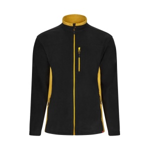 VL GERAS. Jachetă fleece bicoloră (220g/m²) din poliester (100%)
