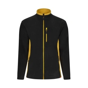 VL GERAS. Jachetă fleece bicoloră (220g/m²) din poliester (100%)