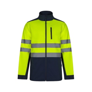 VL HESTIA LARGE. Jachetă soft shell în două culori (280g/m²), cu căptușeală din fleece și membrană TPU, din poliester (96%) și elastan (4%) - Img 1