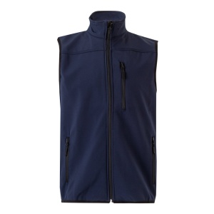 VL VARUNA. Vestă Soft Shell (280g/m²), cu căptușeală polară, din poliester (94%) și elastan (6%)