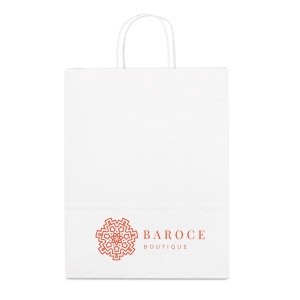 CABAZON. Punga de hârtie kraft - materiale promoționale personalizate pentru branding și cadouri corporate