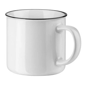 Cană Personalizată VERNON WHITE - Ceramică 360 mL, Rezistentă la Spălare