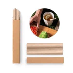 LAMONE. Set de 10 paie din hârtie kraft – fotografie produs 2