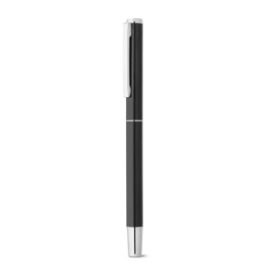 LEAH. Set de roller și pix din aluminiu reciclat (53% și, respectiv, 94% reciclat) cu clips