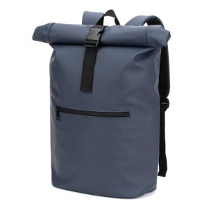 PORTLAND. Rucsac cu închidere rulată din PU, cu buzunar pentru laptop de 16" - Img 2
