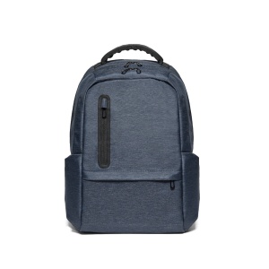 RE-BOSTON. Rucsac pentru laptop rezistent la apă din nailon reciclat 2Tone cu compartiment din rPET 210D – fotografie produs 2